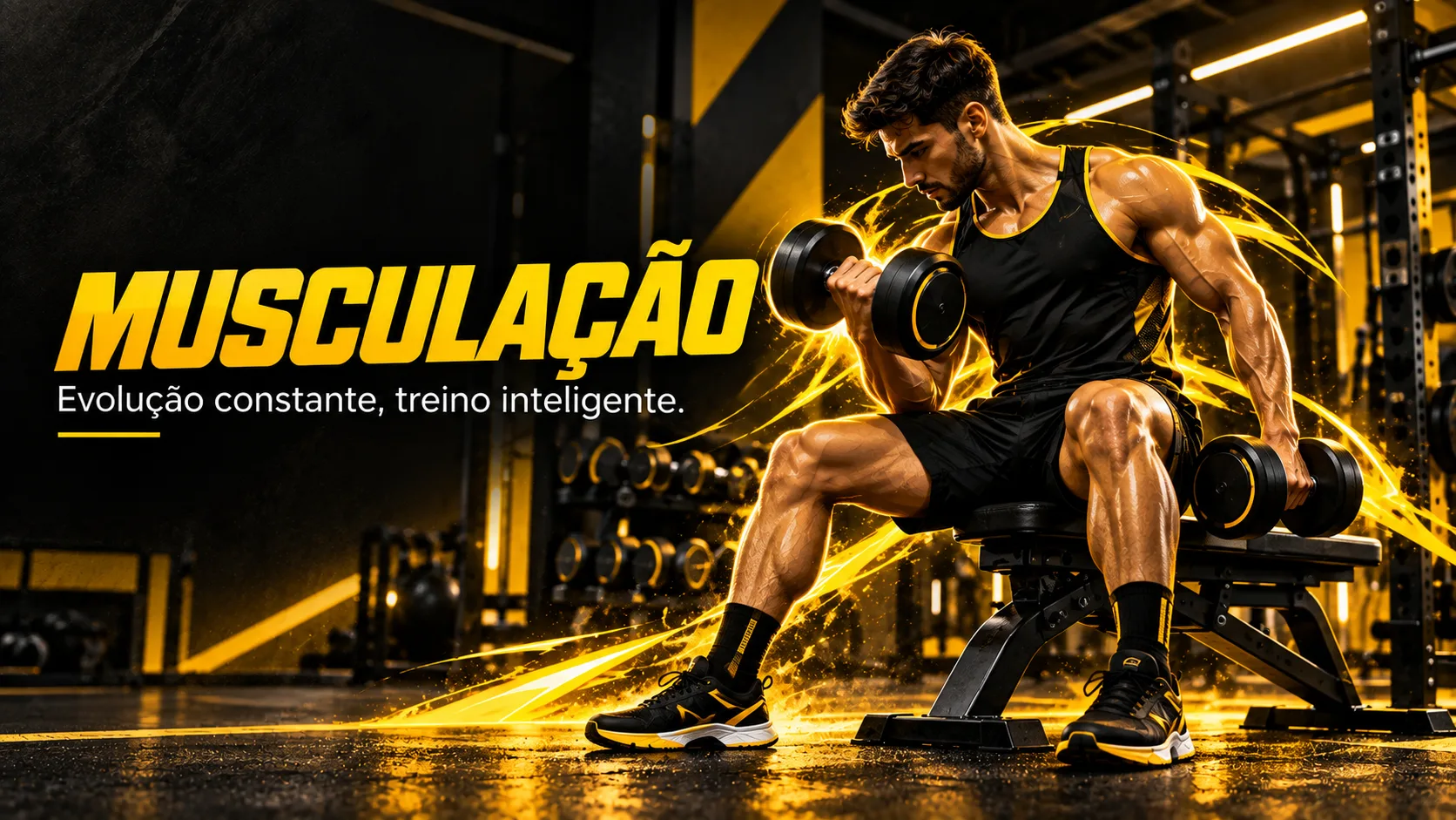 Musculação na Academia Original