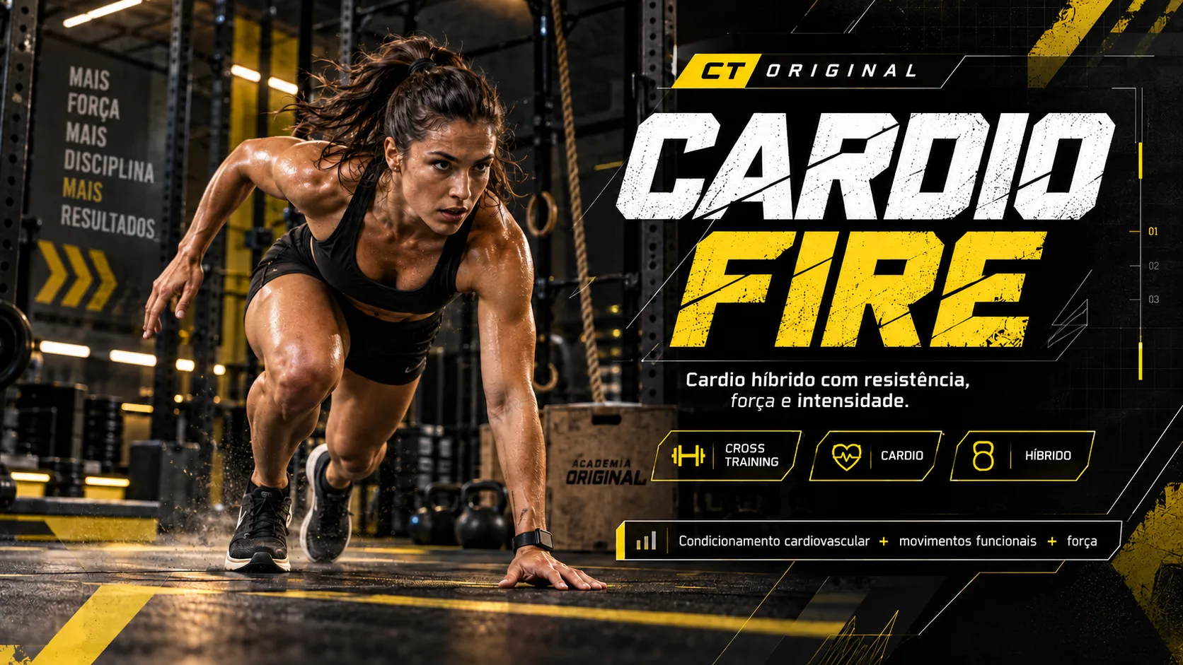 Cardio Fire na Academia Original